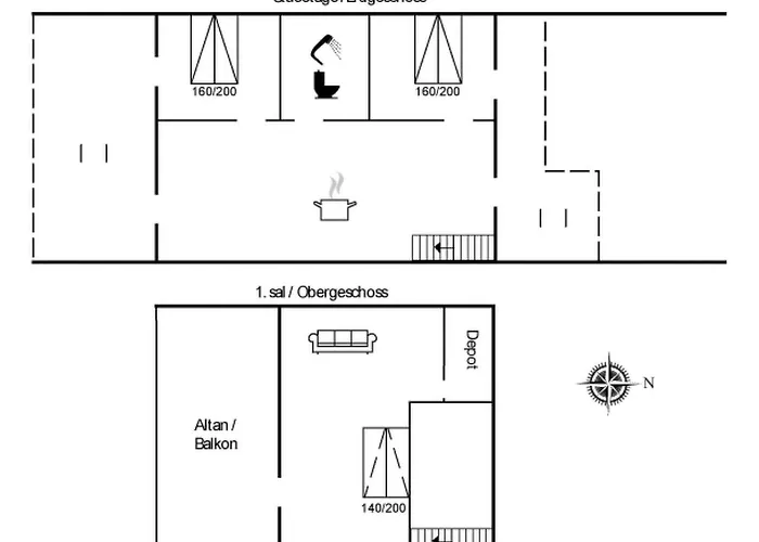 Lejlighed Helgo - 250m From The Sea By Interhome Sønderby